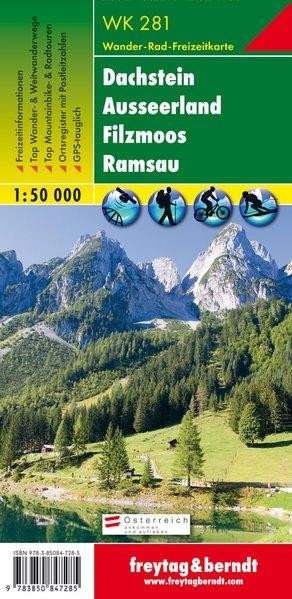 DACHSTEIN AUSSEER LAND FILZMOOS-RAMSAU 1:50 000