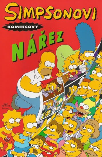 SIMPSONOVI - KOMIKSOVÝ NÁŘEZ