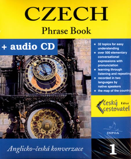 CZECH PHRASE BOOK + AUDIO CD