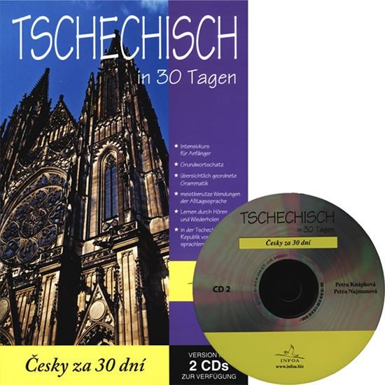 TSCHECHISCH IN 30 TAGEN ČESKY ZA 30 DNÍ + CD