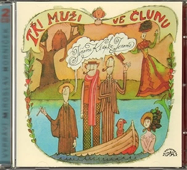 TŘI MUŽI VE ČLUNU 2CD (AUDIOKNIHA)