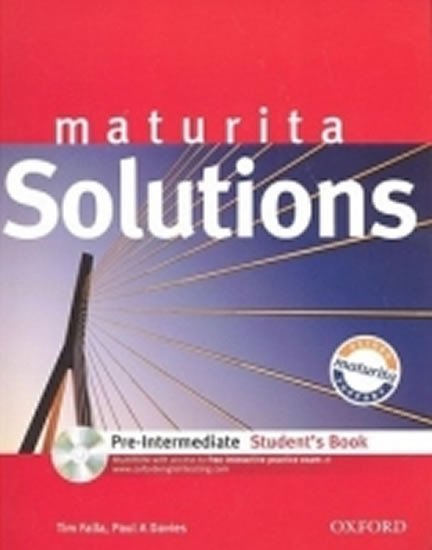 MATURITA SOLUTIONS PRE-INTER SB + CD-ROM