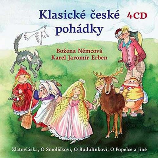 KLASICKÉ ČESKÉ POHÁDKY 4CD (AUDIO)