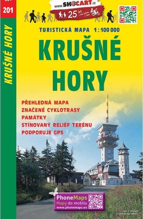 KRUŠNÉ HORY 1:100 000 /201/