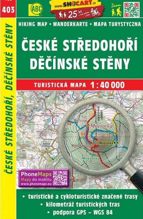 ČESKÉ STŘEDOHOŘÍ DĚČÍNSKÉ STĚNY TM 403