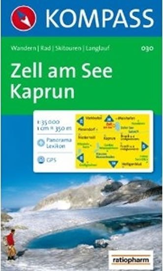 ZELL AM SEE, KAPRUN 1:30 000 MAPA /030/