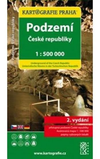 PODZEMÍ ČESKÉ REPUBLIKY 1:500 000