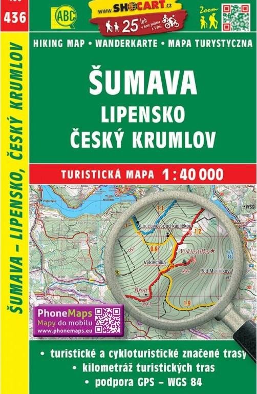 ŠUMAVA LIPENSKO ČESKÝ KRUMLOV TM 436