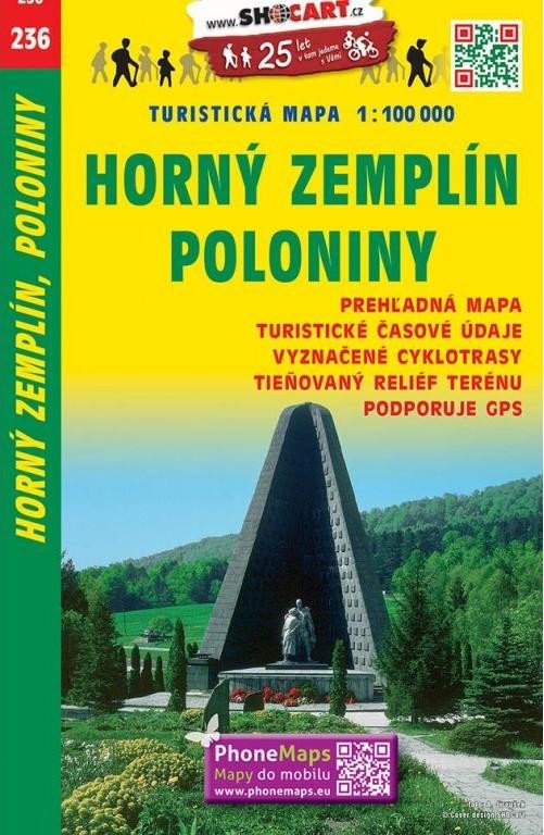 HORNÝ ZEMPLÍN,POLONINY 1:100 000 /236/