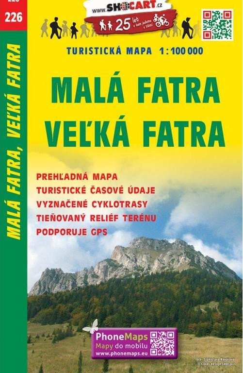 MALÁ FATRA, VEĹKÁ FATRA 1:100 000 /226/