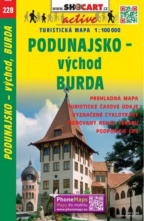 PODUNAJSKO-VÝCHOD,BURDA 1:100 000 /228/