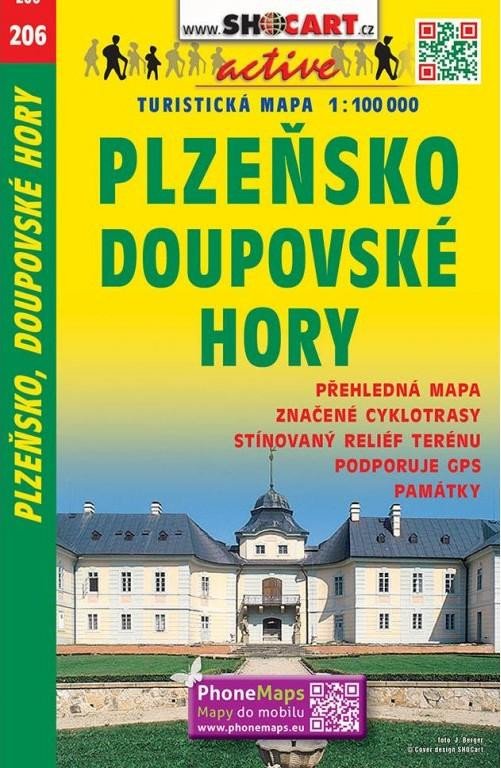 PLZEŇSKO, DOUPOVSKÉ HORY 1:100 000 /206/