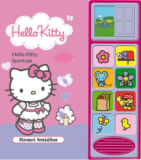 HELLO KITTY SPORTUJE - HRACÍ KNÍŽKA