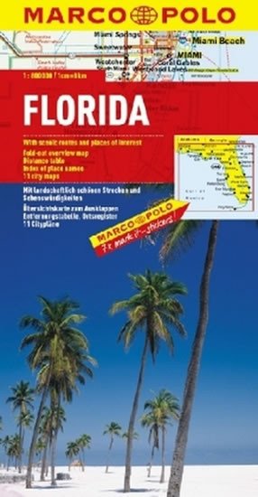 FLORIDA 1:800 000 AUTOMAPA