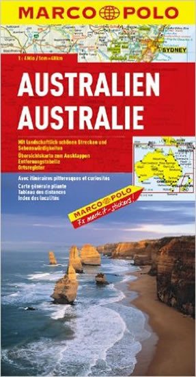 AUSTRÁLIE [MAPA]