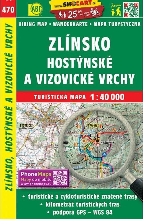 ZLÍNSKO, HOSTÝNSKÉ A VIZOVICKÉ VRCHY Č.470