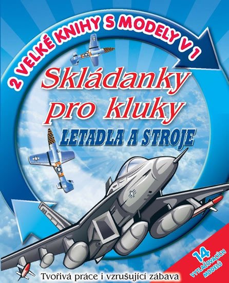 SKLÁDANKY PRO KLUKY - LETADLA A STROJE