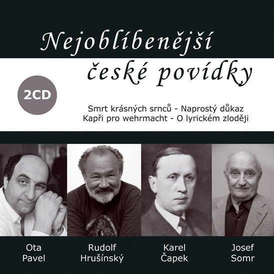 NEJOBLÍBENĚJŠÍ ČESKÉ POVÍDKY 2CD (AUDIOKNIHA)