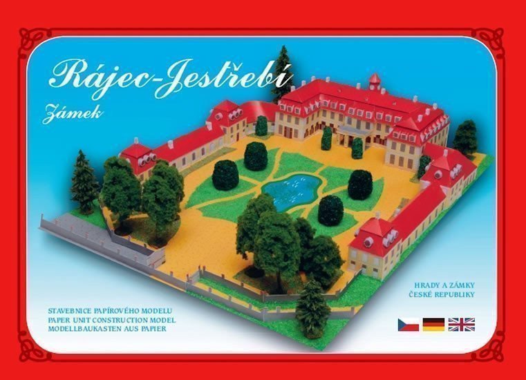 ZÁMEK RÁJEC-JESTŘEBÍ - STAVEBNICE PAPÍR.../2.V