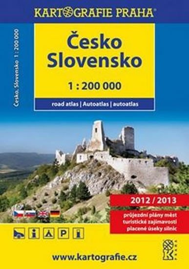 ČESKO A SLOVENSKO-AUTOMAPA 2012/2013/KARTOGRAFIE