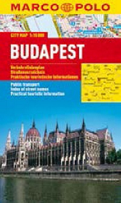 BUDAPEŠŤ 1:15 000 CITY MAP /LAMINO/