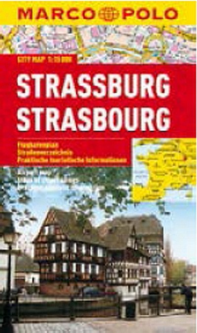 STRASSBURG/STRASBOURG 1:15 000 CITY MAP /LAMINO/