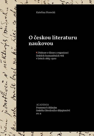 O ČESKOU LITERATURU NAUKOVOU