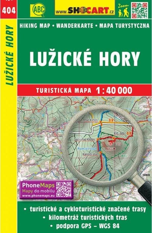 LUŽICKÉ HORY 1:40 000 /404/