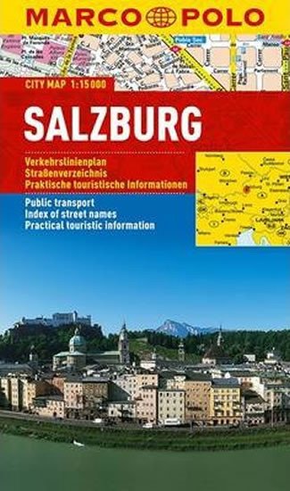 SALZBURG 1:15 000 PLÁN MĚSTA FLEXI