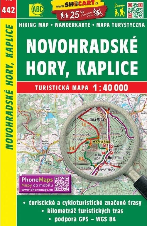 NOVOHRADSKÉ HORY, KAPLICE 1:40 000 /442/