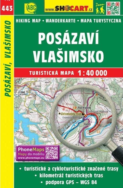 POSÁZAVÍ, VLAŠIMSKO 1:40 000 /443/