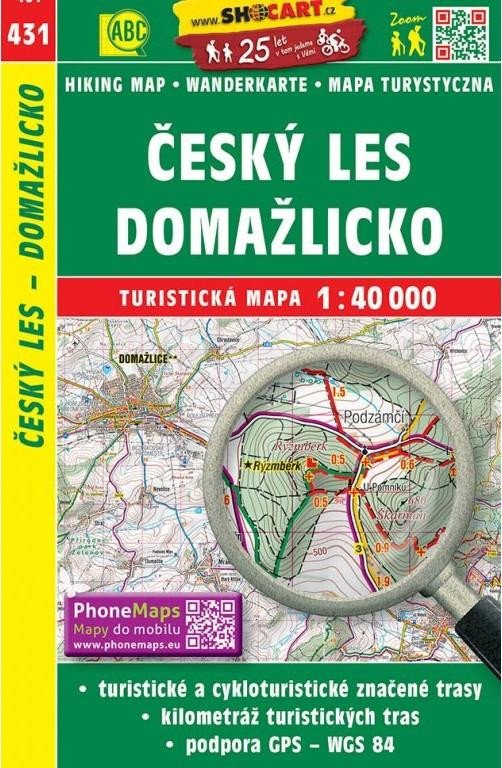 ČESKÝ LES - DOMAŽLICKO 1:40 000 /431/