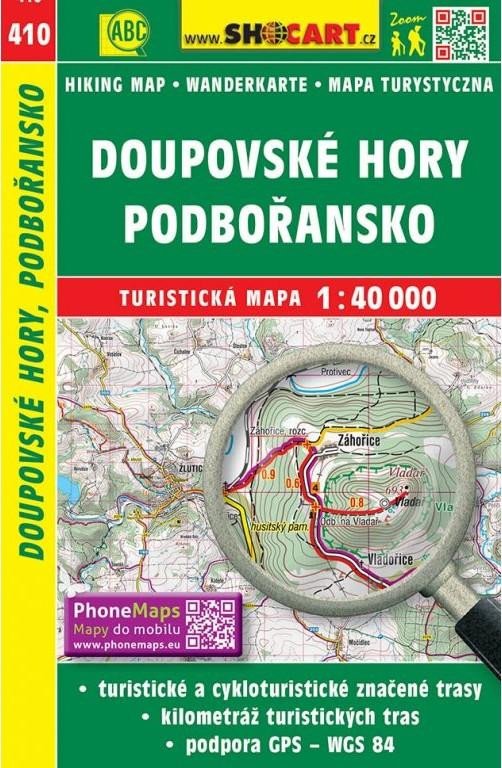 DOUPOVSKÉ HORY, PODBOŘANSKO 1:40 000 /410/