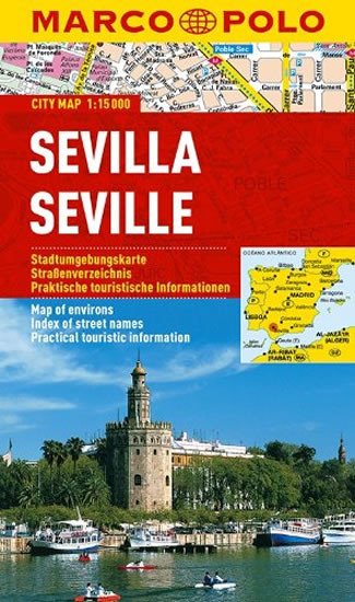 SEVILLA 1:15 000 PLÁN MĚSTA LAMINO