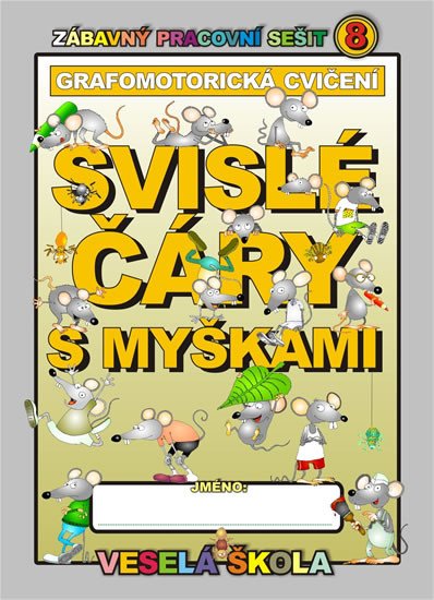 SVISLÉ ČÁRY S MYŠKAMI Č.8