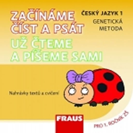 ČESKÝ JAZYK 1 GENETICKÁ METODA CD (NAHRÁVKY TEXTŮ K UČEBN.)