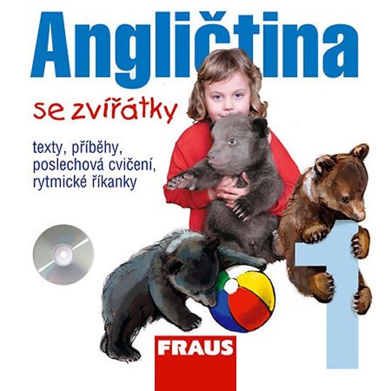 ANGLIČTINA SE ZVÍŘÁTKY 1 CD