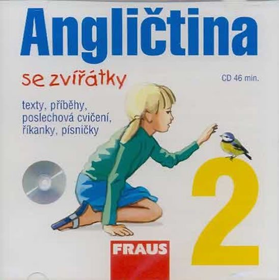 ANGLIČTINA SE ZVÍŘÁTKY 2 CD