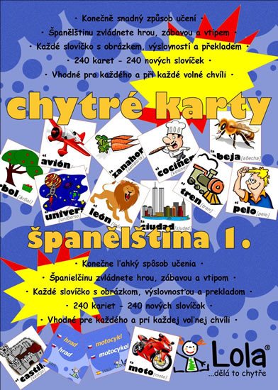 CHYTRÉ KARTY - ŠPANĚLŠTINA 1.