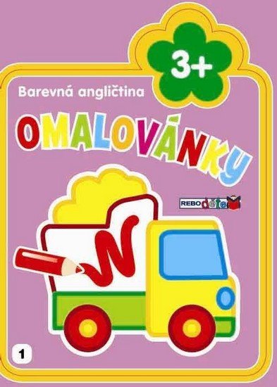 OMALOVÁNKY AUTO BAREVNÁ ANGLIČTINA