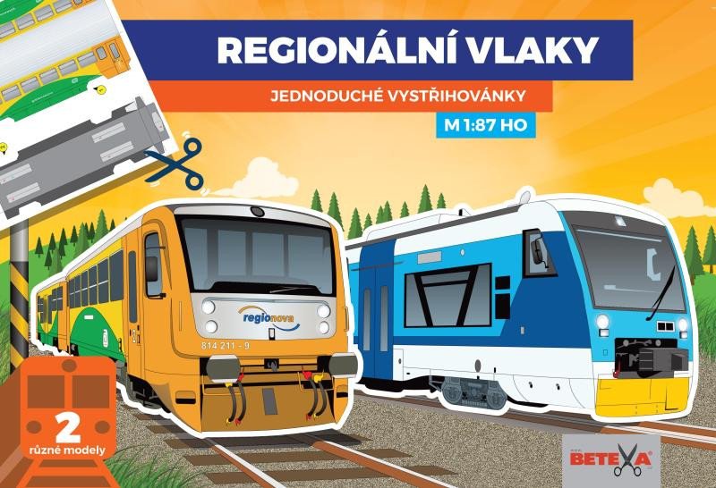 VYSTŘIHOVÁNKA REGIONÁLNÍ VLAKY