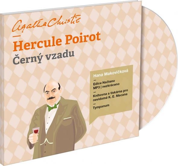 HERCULE POIROT - ČERNÝ VZADU CD /AUDIO/