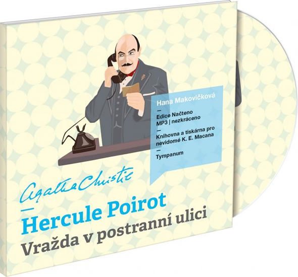 HERCULE POIROT - VRAŽDA V POSTRANNÍ ULICI CD /AUDIO/