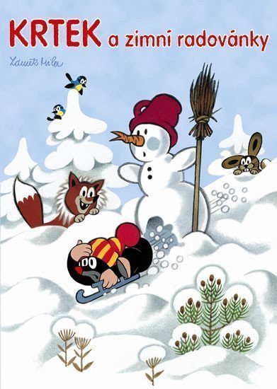 OMALOVÁNKY KRTEK A ZIMNÍ RADOVÁNKY