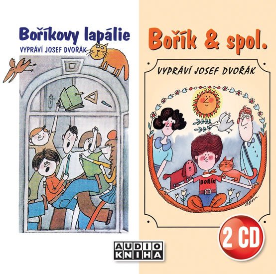 BOŘÍKOVY LAPÁLIE + BOŘÍK & SPOL. 2CD /AUDIO/