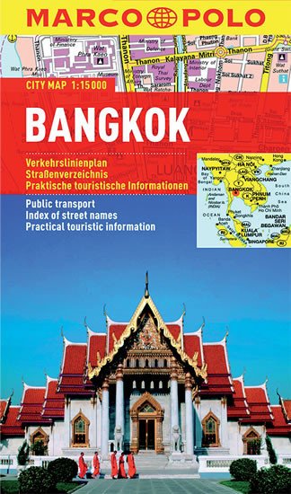 BANGKOK 1:15 000 PLÁN MĚSTA