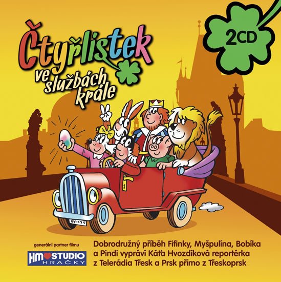 ČTYŘLÍSTEK VE SLUŽBÁCH KRÁLE 2 CD /AUDIO/