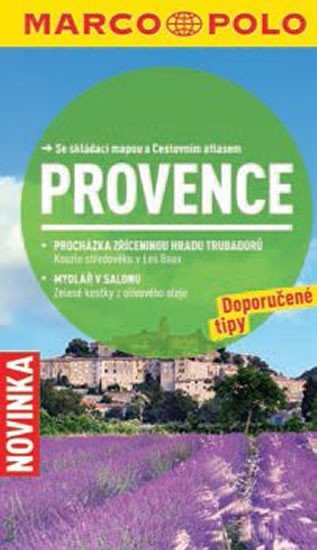 PROVENCE PRŮVODCE MARCO POLO SE SKLÁDACÍ MAPOU