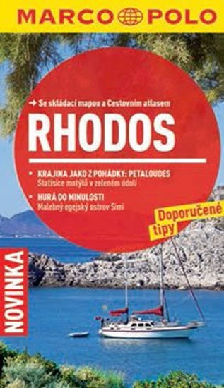 RHODOS PRŮVODCE MARCO POLO SE SKLÁDACÍ MAPOU