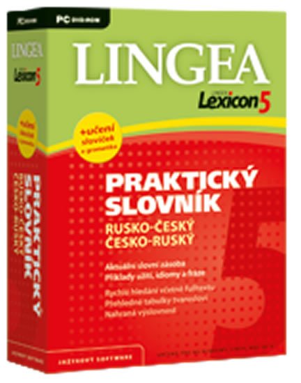 LINGEA LEXICON5 CD ROM: PRAKTICKÝ RUSKO-ČESKÝ,Č-R